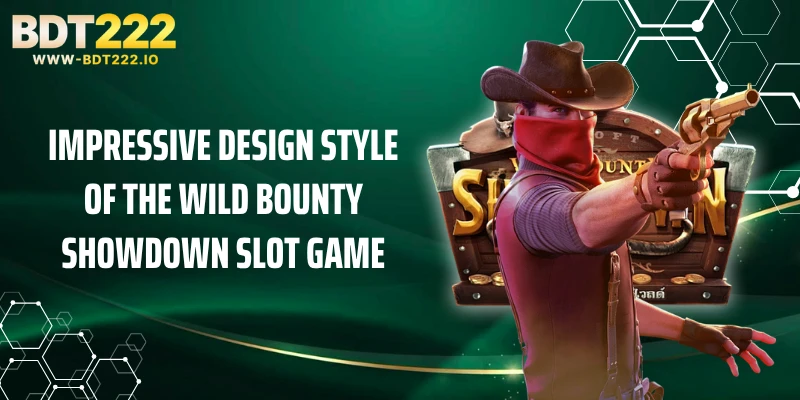 Impressive design style of the Wild Bounty Showdown slot game
