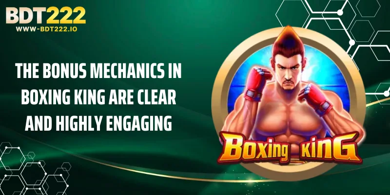 The bonus mechanics in Boxing King are clear and highly engaging