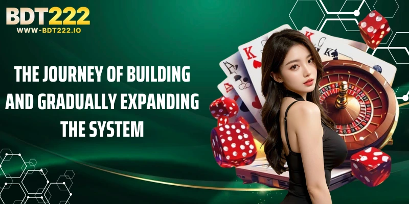 The journey of building and gradually expanding the system