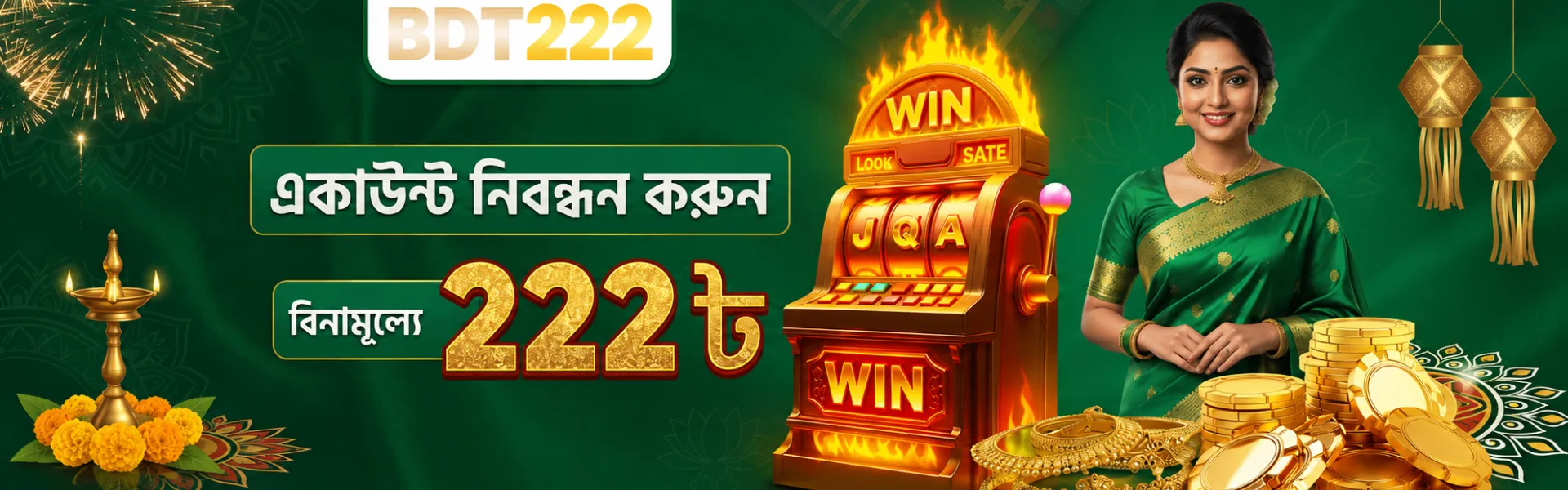 BDT222-এ অ্যাকাউন্ট খুললেই ২২২ টাকা ফ্রি অফার